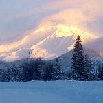 Mount Shasta at Christmas